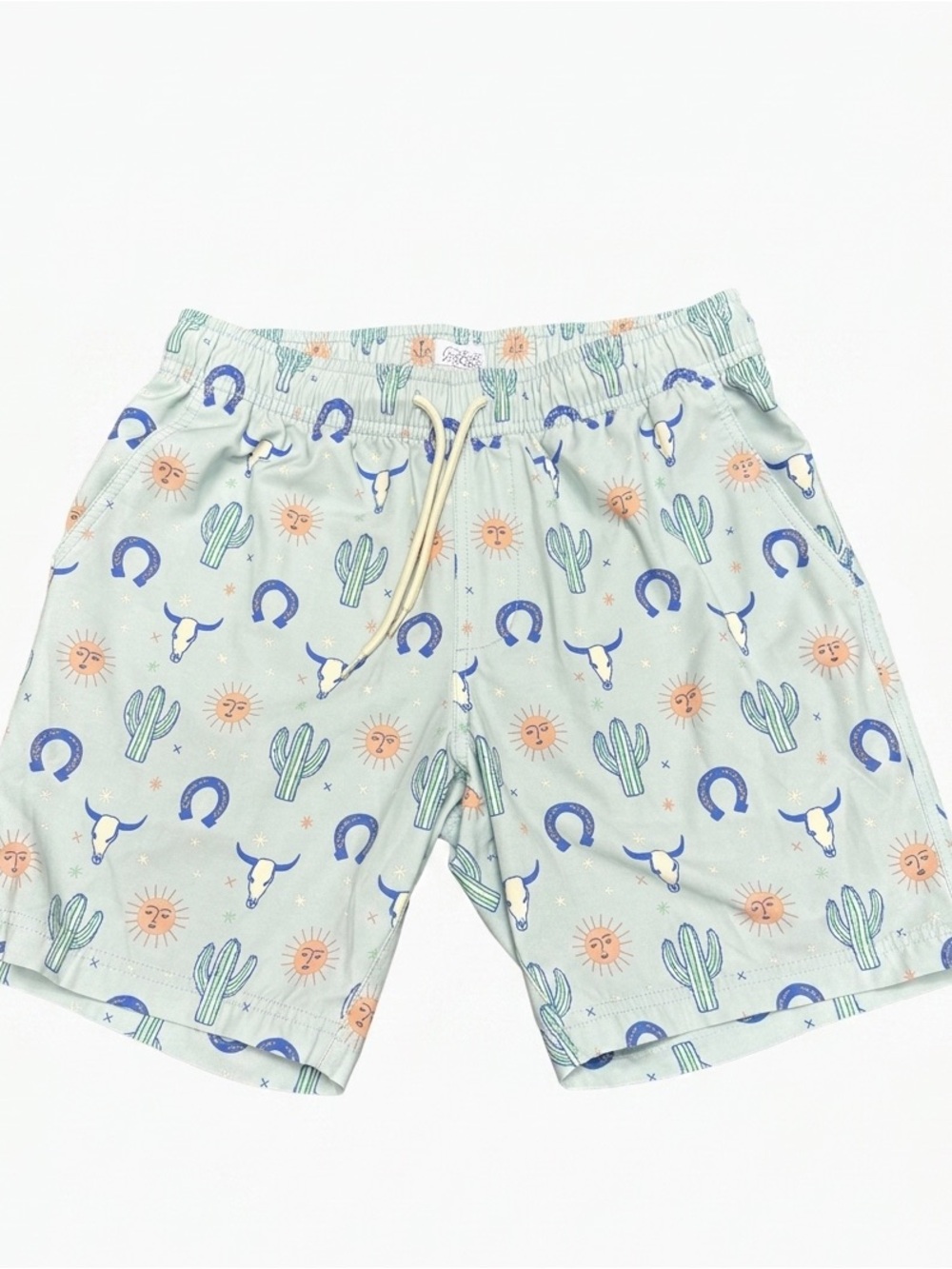 Blue Crown Men’s dessert-print swim shorts